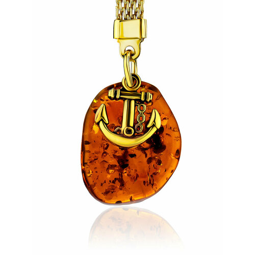 Брелок AmberHandmade, коричневый