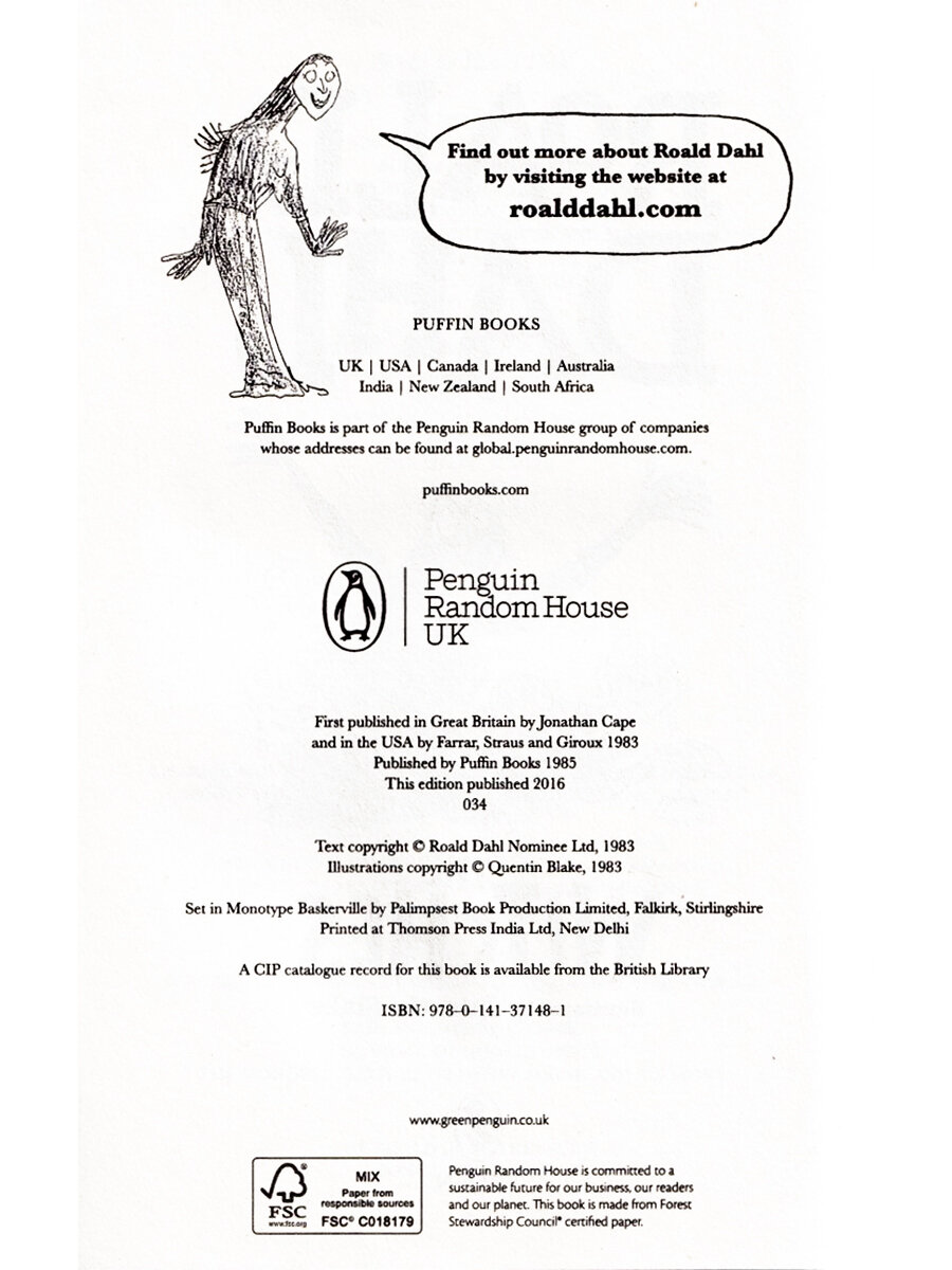 The Witches (Roald Dahl) - фото №17