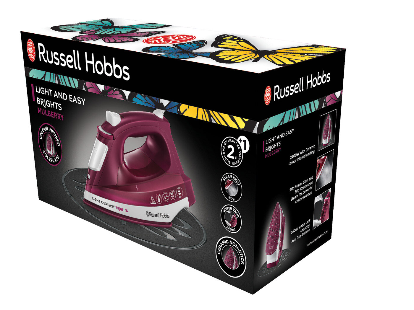 RUSSELL HOBBS LIGHT & EASY BRIGHTS 24820-56 (бордовый) - фото №13