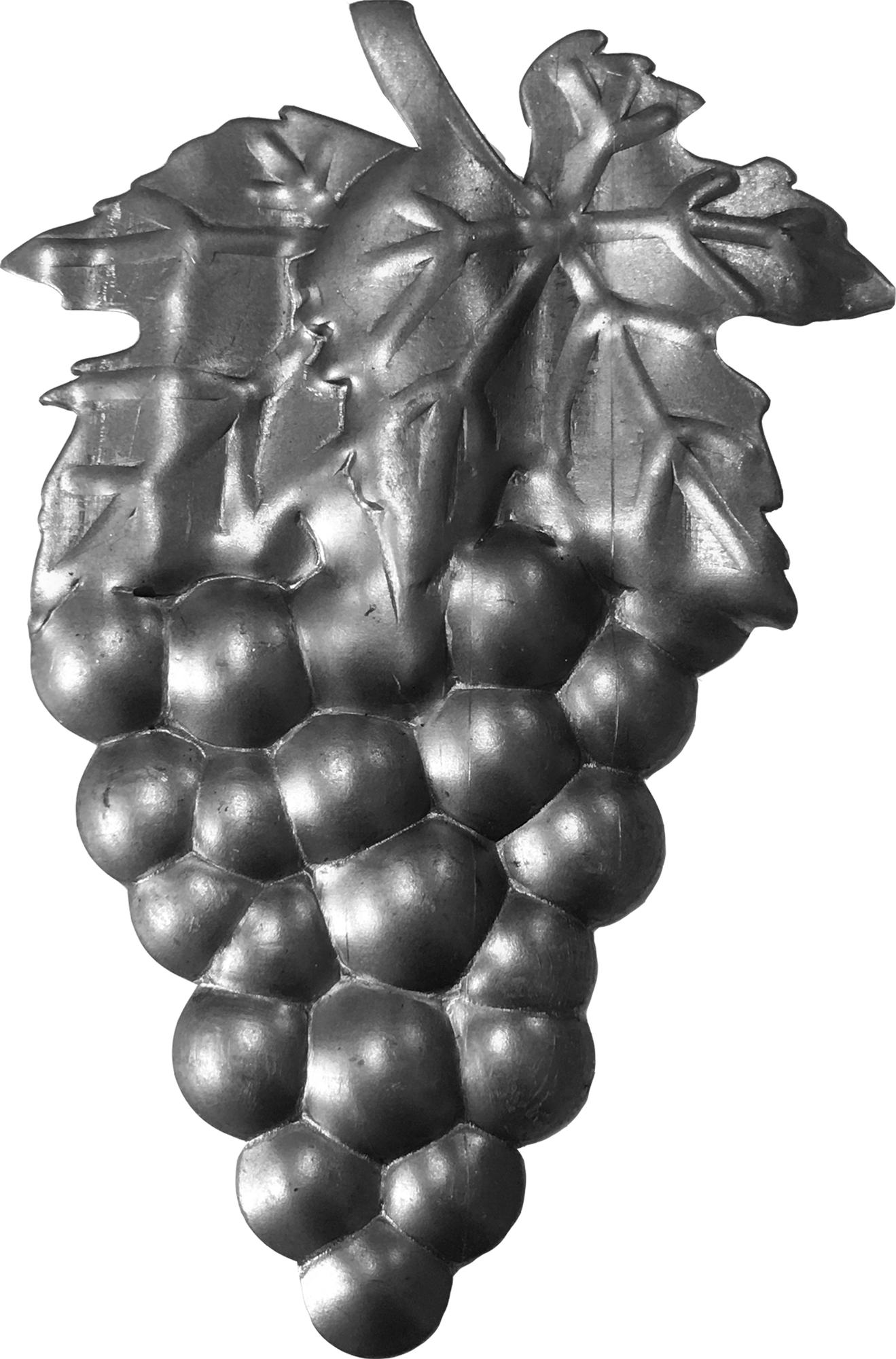 фото Элемент кованый штамповка Виноград левый