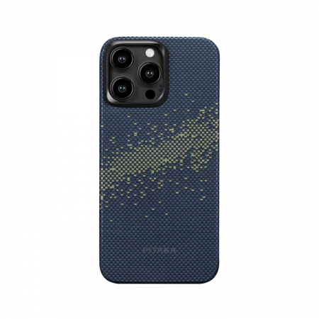 Чехол Pitaka StarPeak MagEZ 4 для iPhone 15 Pro (6.1") Milky Way Galaxy (KI1501PMYG) кевлар (арамид)