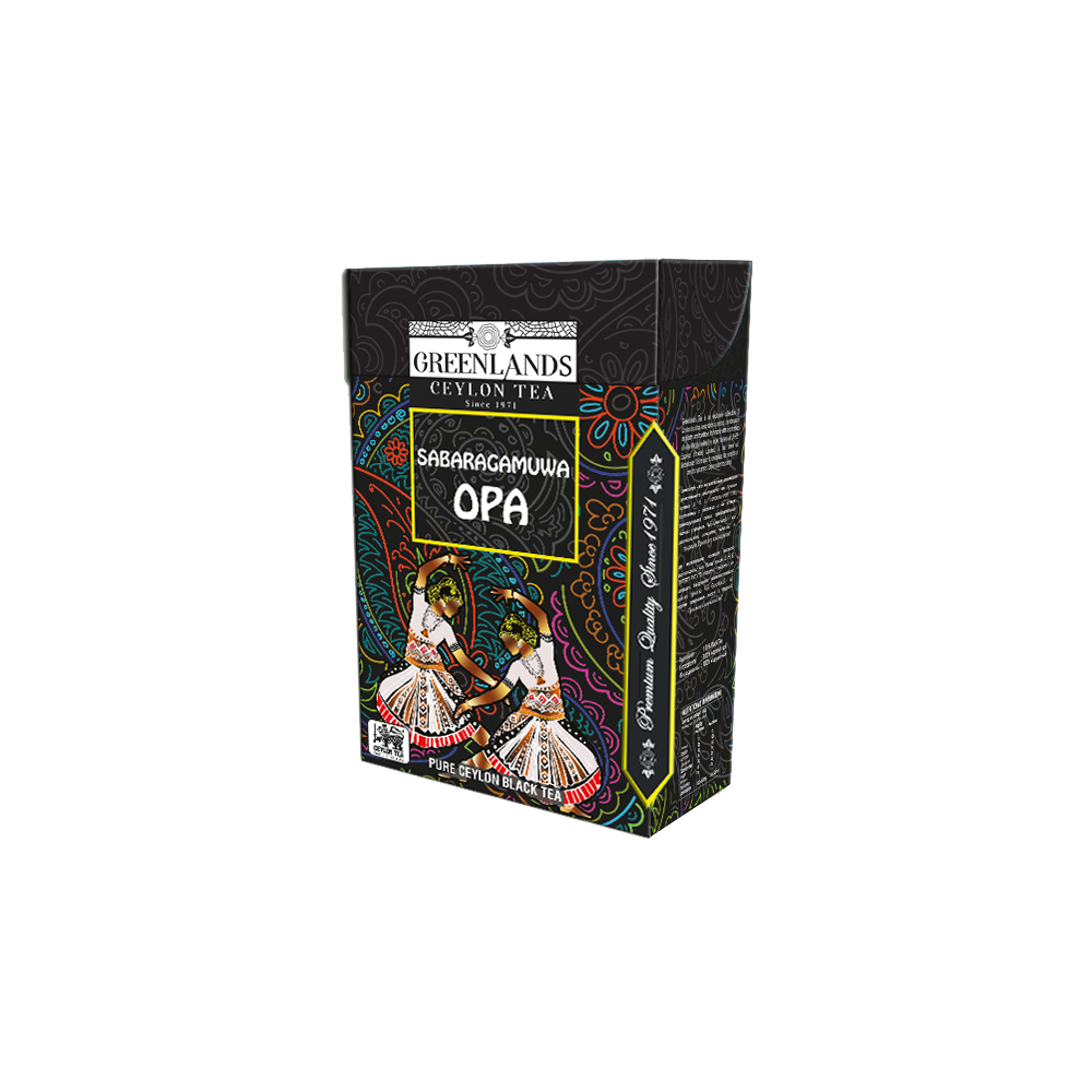 Премиальный черный чай "сабарагамува ОПА" LOOSE TEA OPA 100г (весовой) GREENLANDS