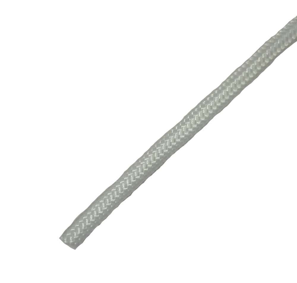 Шнур бытовой Сибшнур 8 мм цвет белый 10 м/уп.