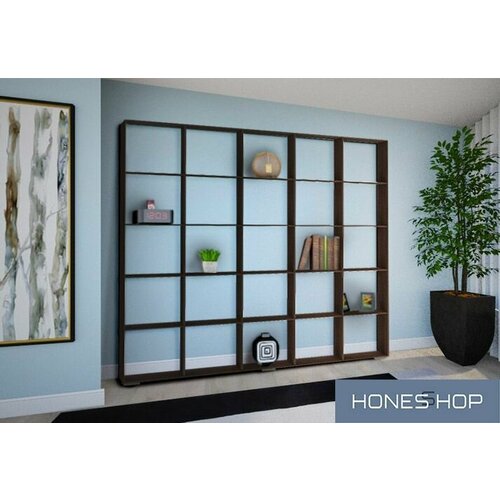 Стеллаж Тадей ЛДСП венге цава 174х35х1746 26241₽