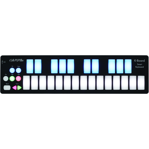 KEITH MCMILLEN / США Keyboard controller Keith McMillen K-Board K-716 - 25 key USB MIDI keyboard controller with gesture control breakout board mpxv7002dp transducer apm2 5 apm2 52 differential pressure sensor