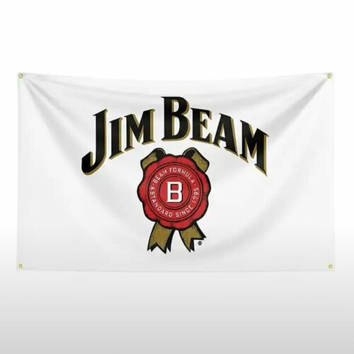 Флаг плакат баннер Jim Beam