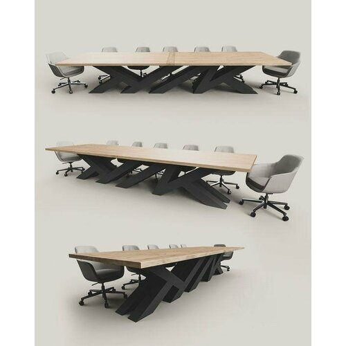 Конференц-стол для переговоров промышленный дизайн Ярси 280120 см 1400000₽