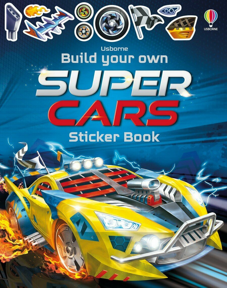 Simon Tudhope "Build Your Own Supercars Sticker Book"