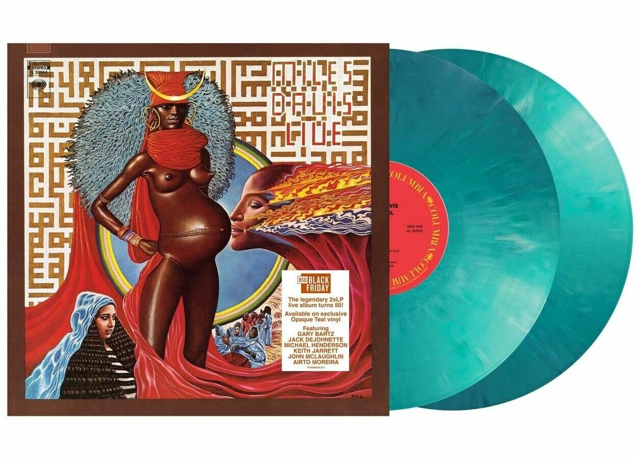 Виниловая пластинка Davis, Miles, Live-Evil (coloured) (0194399008416) Sony - фото №4
