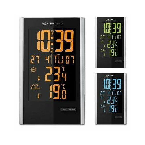 Метеостанция FIRST H2460-2 USB-зарядка устройств беспроводной датчик комнатная и уличная темп 179900₽