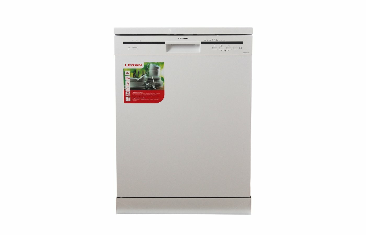 Посудомоечная машина LERAN FDW 60-125 W, полноразмерная, белая - фото №14