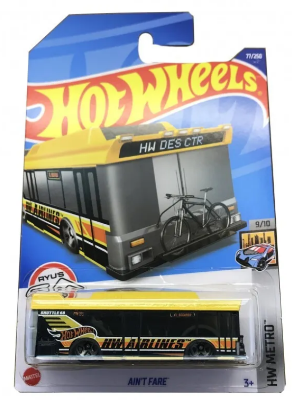 Hot Wheels Машинка базовой коллекции AIN`T FARE C4982/HCT89