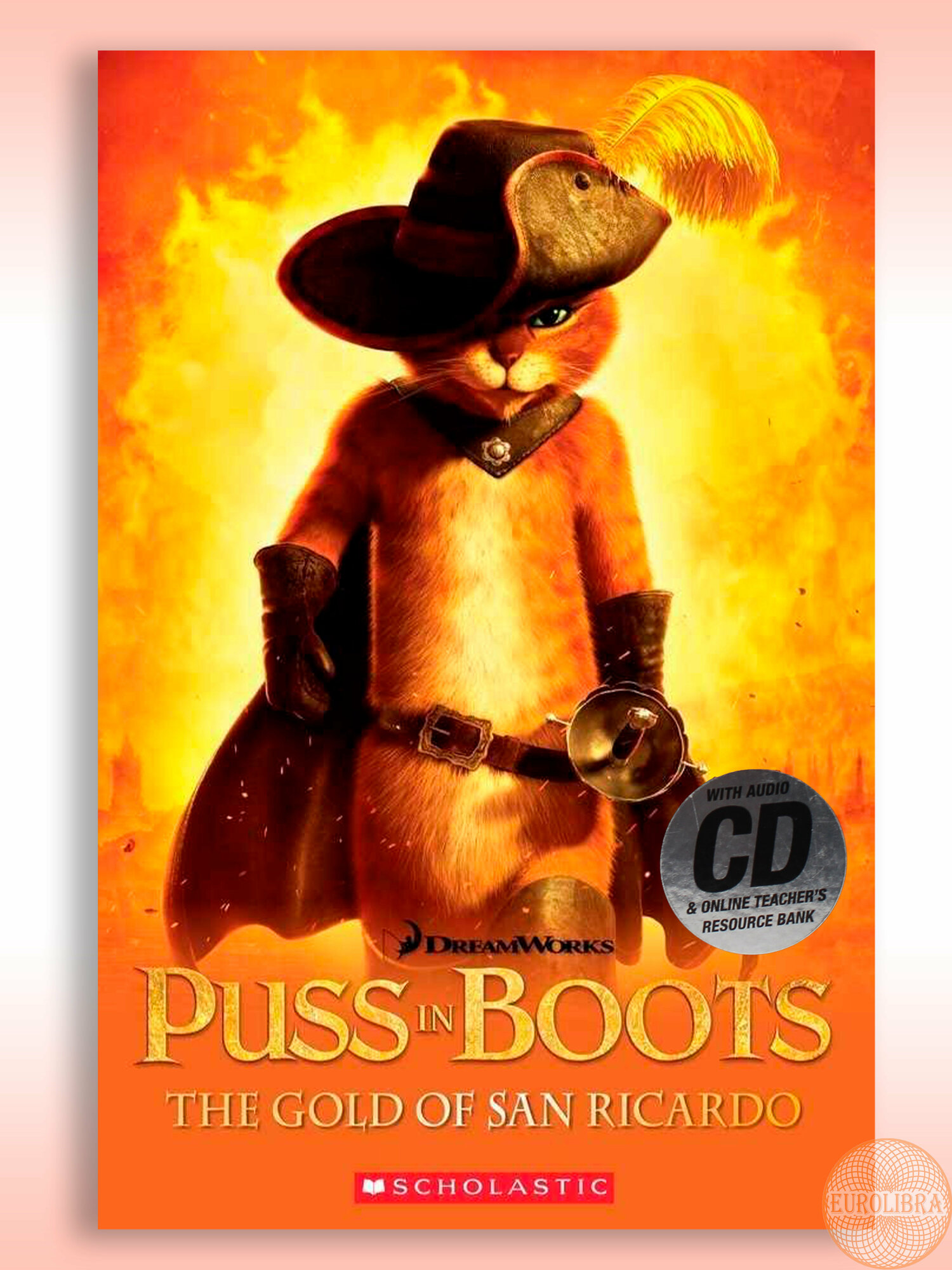 Puss in Boots: the God of San Ricardo. Level 3 (+CD) - фото №1