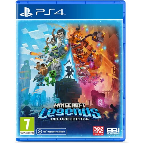 ps4 игра mojang minecraft legends deluxe edition Minecraft Legends Deluxe Edition PS4, русская версия