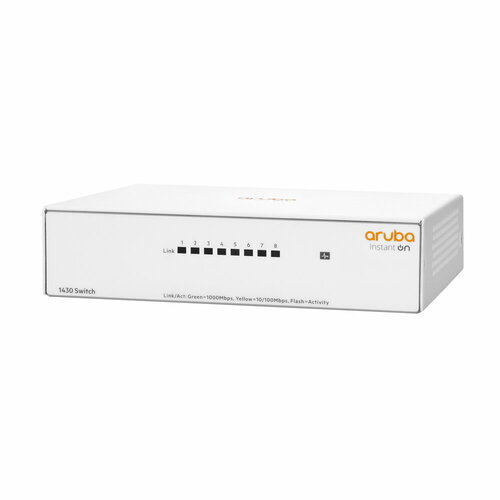 Aruba Instant on 1430 8G unmanaged fanless Switch