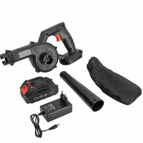 Портативный пылесос-воздуходувка с аккумулятором и одной насадкой 2599₽