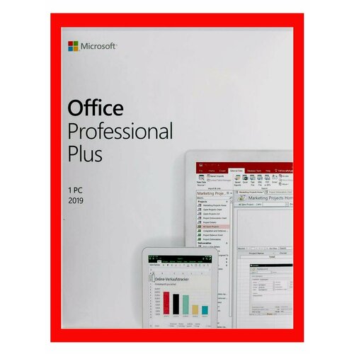 Microsoft Office 2019 Professional Plus с привязкой к устройству лицензионный ключ активации, Русский язык. microsoft office 2019 pro plus онлайн активация на 5 пк электронный ключ без привязки к учетной записи