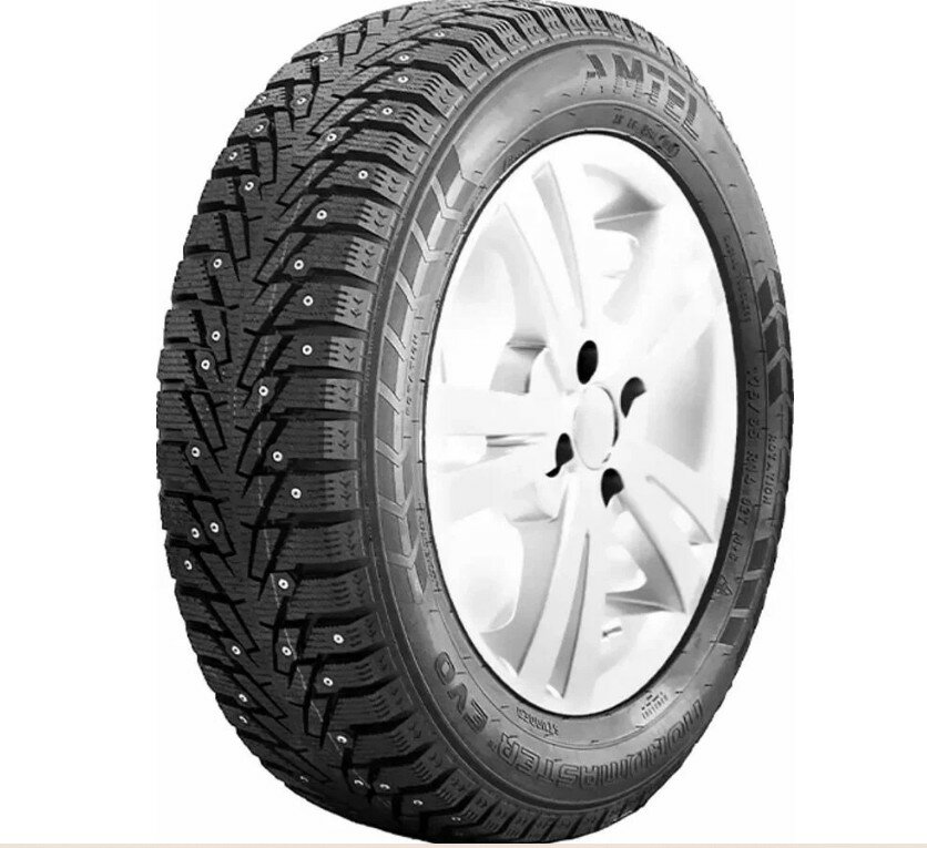 Автомобильная шина 215/65 R16 Amtel NORDMASTER EVO 98T зимняя шипованная