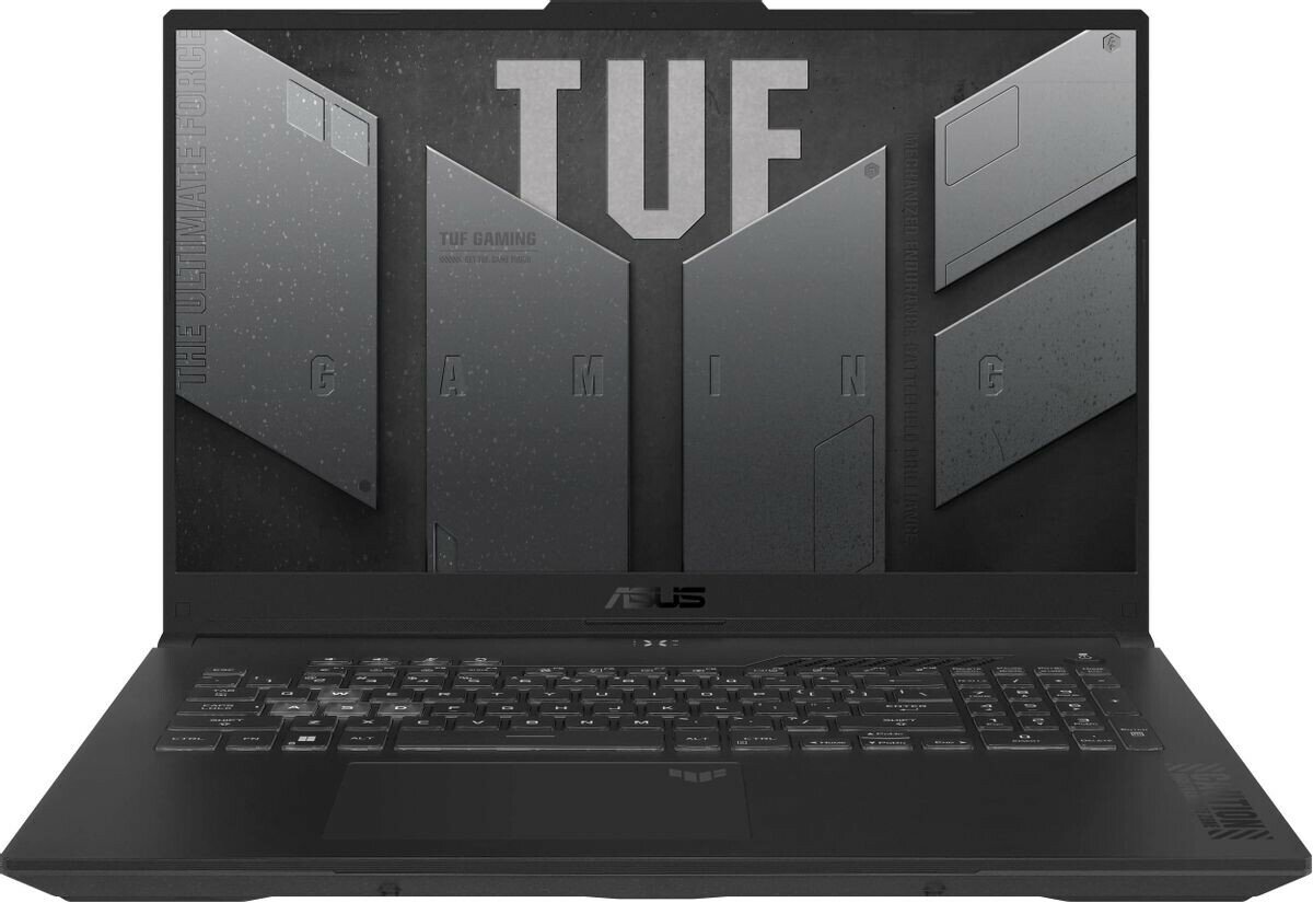 Ноутбук ASUS TUF Gaming F17 FX707ZV4-HX084W Win 11 Home grey (90NR0FB5-M00520)