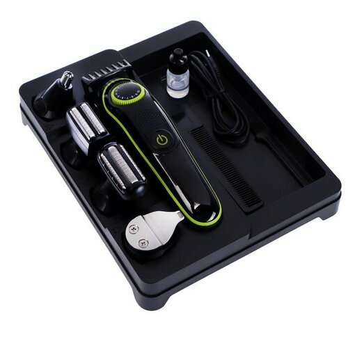 Набор для стрижки Luazon LTRI-07 5 в 1 5 Вт 5 насадок триммер АКБ чёрный 358000₽