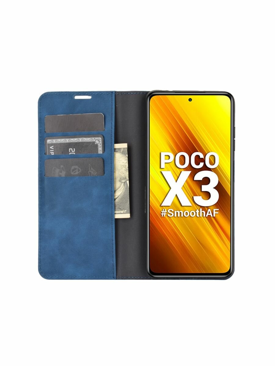 Wish чехол книжка для Xiaomi Poco X3 NFC