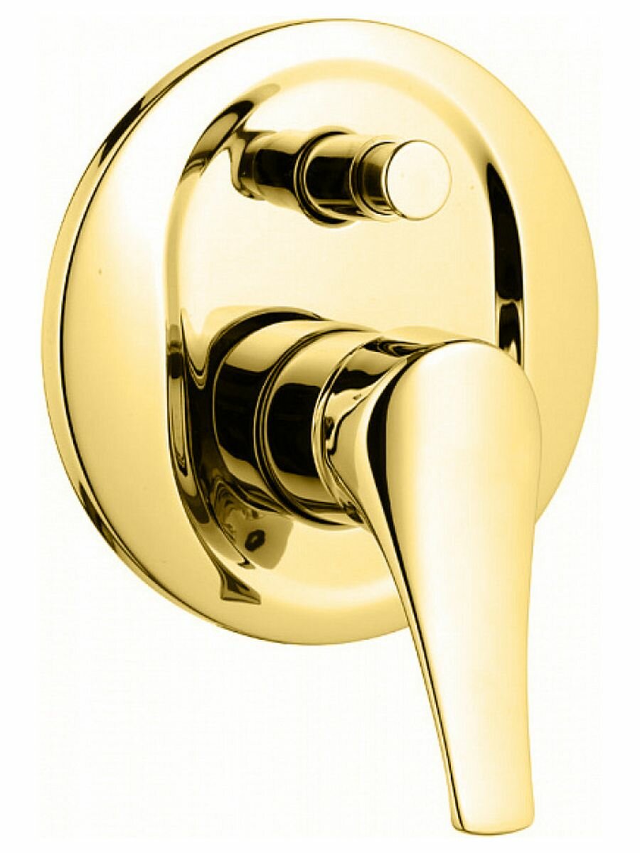 Смеситель для ванны и душа встроенный DANIEL RIO R6612DO золото