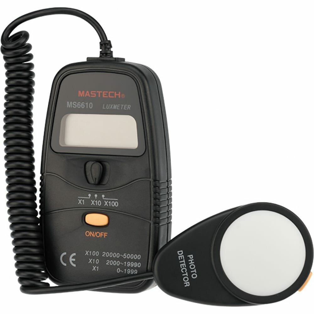 фото Прочий измерительный инструмент MASTECH 13-1215 Люксметр MS6610