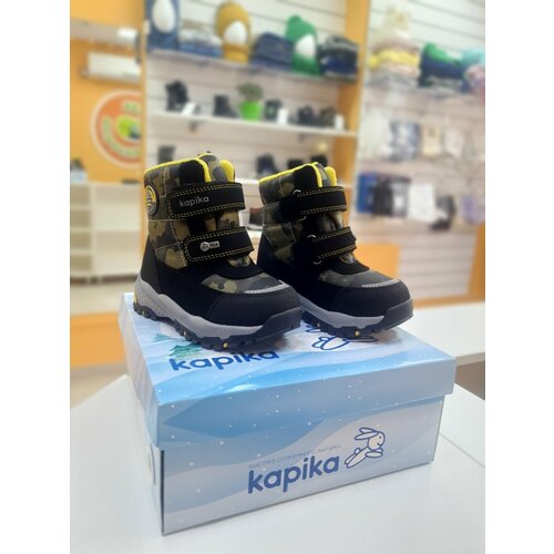 фото Ботинки kapika, размер 23, черный