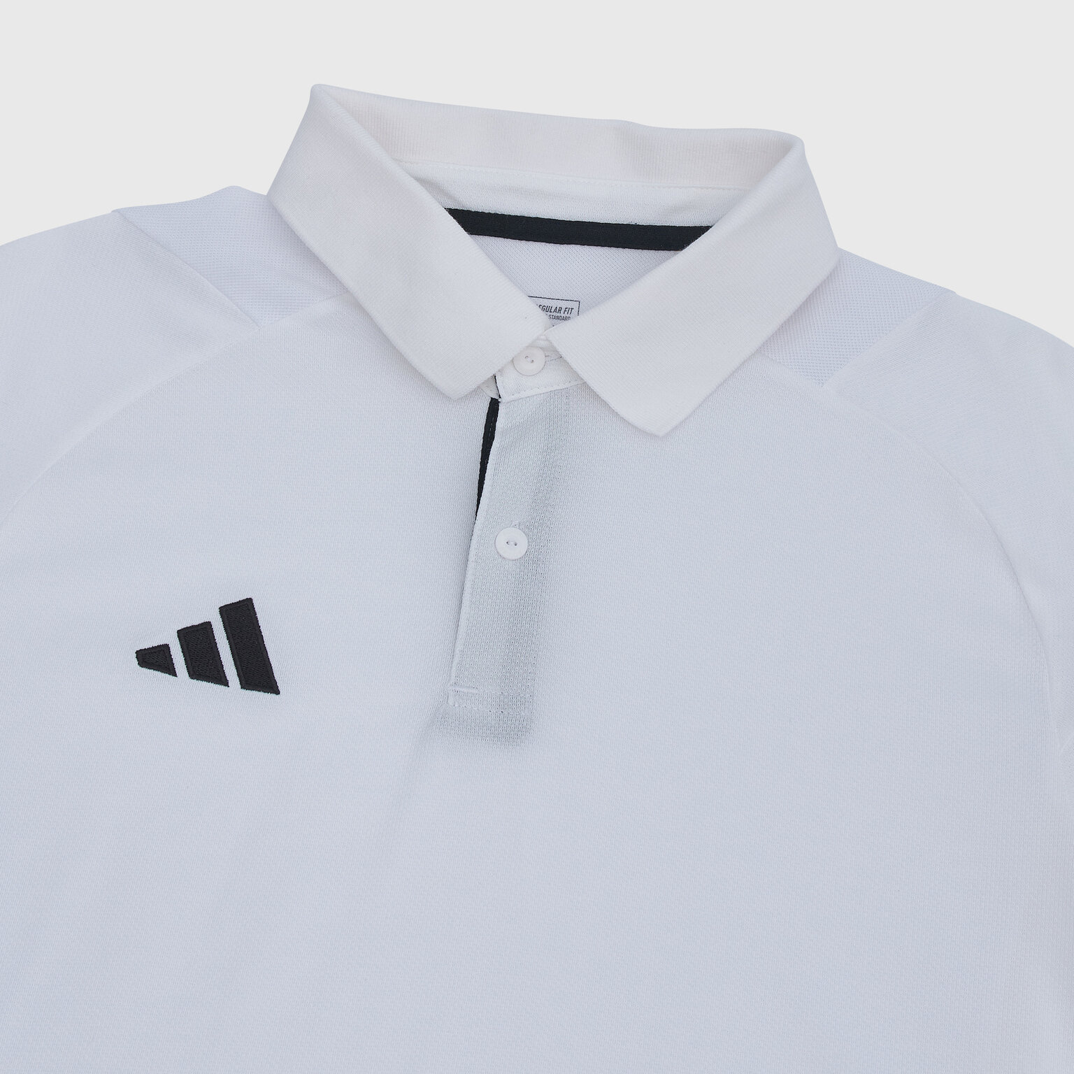 Поло adidas, размер XL, белый — фото 1