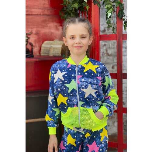 фото Толстовка натали, размер 36, синий