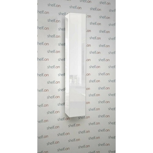 Поворотный зеркальный шкаф Shelf Hop Glossy Белый