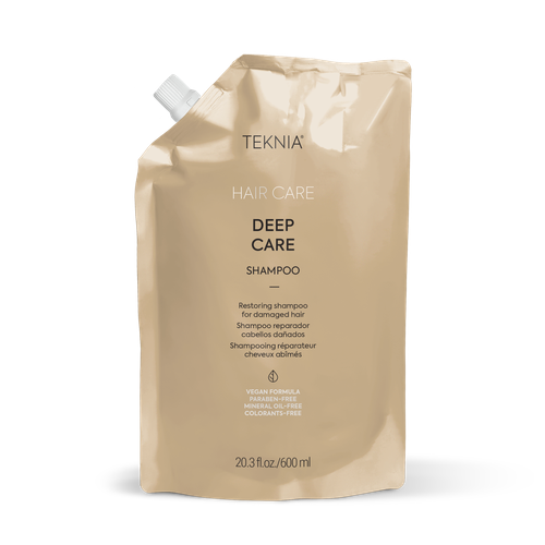 Deep Care Shampoo 600мл восстанавливающий шампунь для волос lakme deep care shampoo 1000 мл
