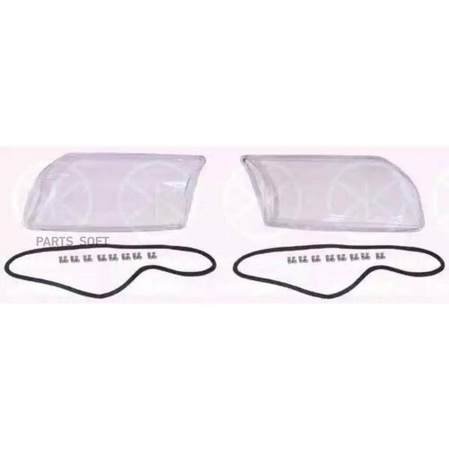 Стекло Лев Фары Volvo S80 99- Klokkerholm арт. 90470251