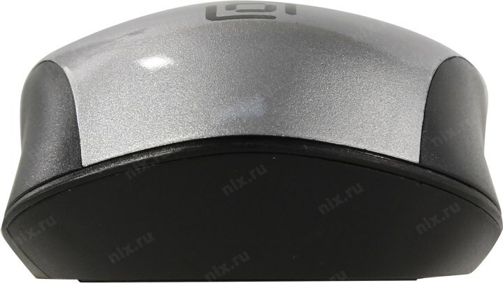 Мышь OKLICK 565MW glossy, оптическая, беспроводная, USB, черный и серебристый [sr-1805] - фото №20