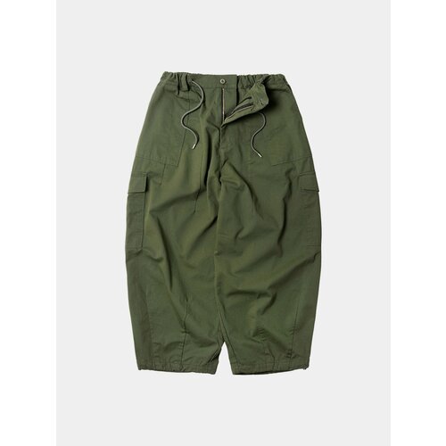 фото Брюки карго frizmworks twill cargo balloon pants, размер l, olive