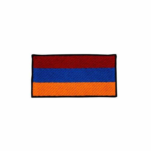 Нашивка шеврон (патч), на липучке, Флаг Армении 85х45 мм нашивка шеврон патч на липучке флаг армении 85х45 мм