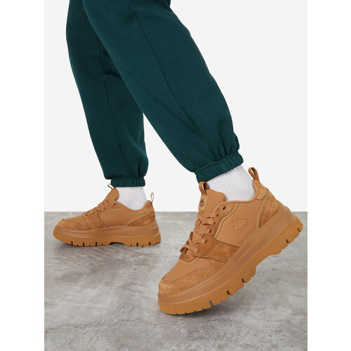 фото Кроссовки kappa, размер 39, бежевый