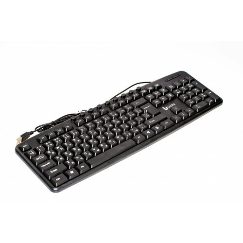 Проводная клавиатура, USB, черная, клавиши мультимедиа, ULTRA-808
