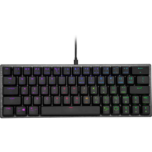 Cooler Master Игровая клавиатура/ Cooler Master Keyboard SK620/Black/TTC Low Brown/RU