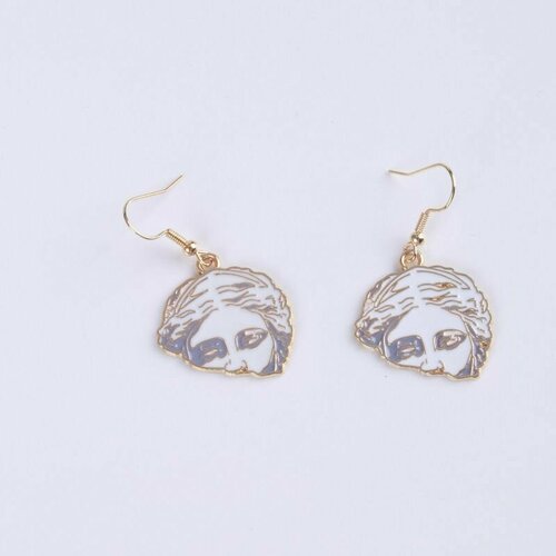 Серьги Bag & You, серый