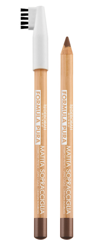 Карандаш для бровей Deborah Milano Formula Pura Eyebrow Pencil, тон 02 средний, 1,2г