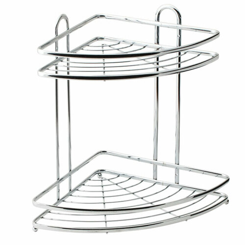 Полка для ванной угловая 2-х ярусная ofelis chloe 4541₽