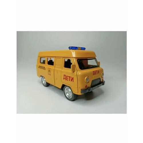 Машинка игрушка металлическая УАЗ-452 Автобус 