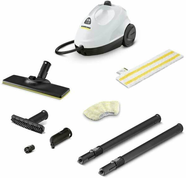 Пароочиститель Karcher SC 2 EasyFix 1500Вт белый чёрный