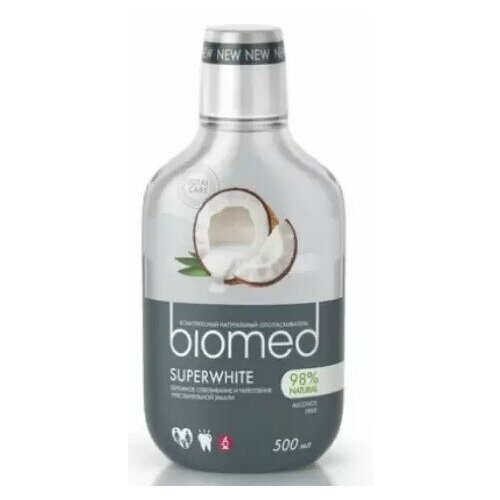 Набор из 3 штук Ополаскиватель Biomed супервайт 250мл паста зубная сплат biomed superwhite супервайт