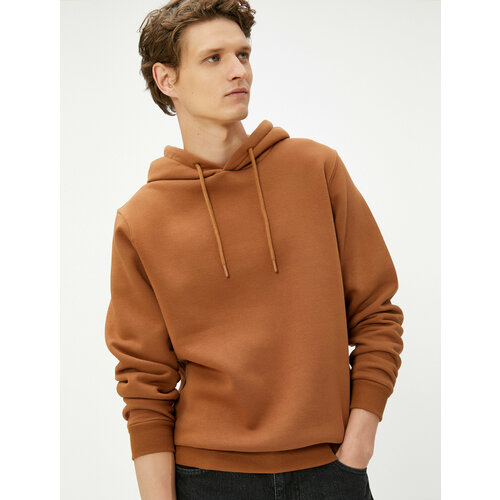 фото Худи koton, размер xl, коричневый