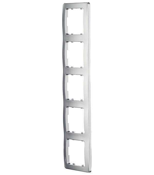 Рамка Hegel Master 5 M 36.2x8.1 см пластик цвет серебро - фото №3