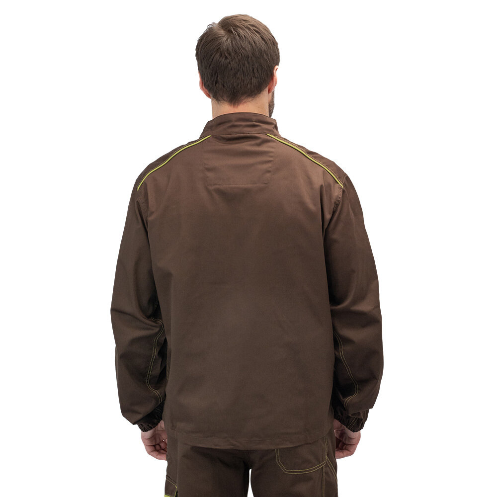 Куртка рабочая Delta Plus Panostyle (M6VESMAXG) 56-58 (XL) рост 180-188 см коричневая/зеленая