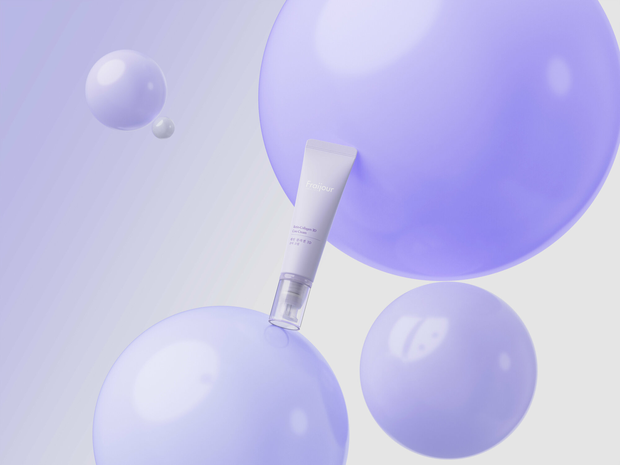 фото Моделирующий лифтинг-крем c коллагеном и ретинолом Fraijour Retin-Collagen 3D Core Cream, 50 мл.