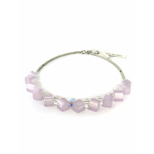 колье coeur de lion lilac yellow 2838 10 0847 Колье Coeur de Lion, кристаллы Swarovski